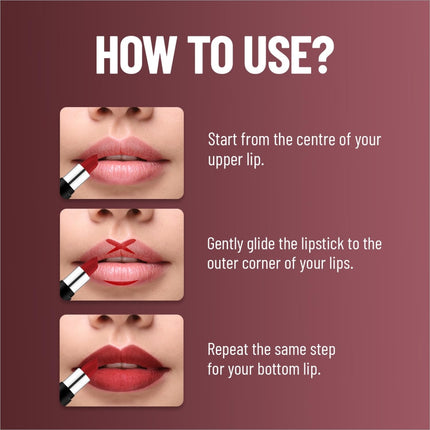 Swiss Beauty Pure Matte Lipstick - LIPSTICK