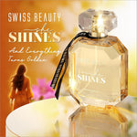 Swiss Beauty She Shines EDP | Long-Lasting | Ideal For Gifting | Everyday Wear | Long Lasting Perfume showcased in an elegant 100ml bottle