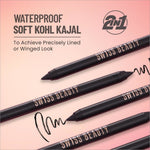 Swiss Beauty Soft Kohl Kajal - KAJAL BLACK