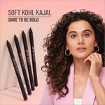 Swiss Beauty Soft Kohl Kajal - KAJAL BLACK