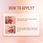 Swiss Beauty Stain Matte Lipstick - Crayon lipstick