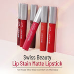 Swiss Beauty Stain Matte Lipstick - Crayon lipstick