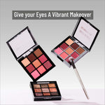 Swiss Beauty Ultimate 9 Pigmented Colors Eyeshadow Palette -
