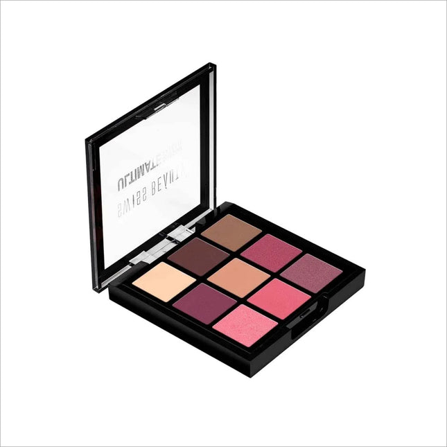 Swiss Beauty Ultimate 9 Pigmented Colors Eyeshadow Palette -