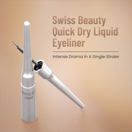 Swiss Beauty Waterproof Liquid Black Eyeliner - EYELINER