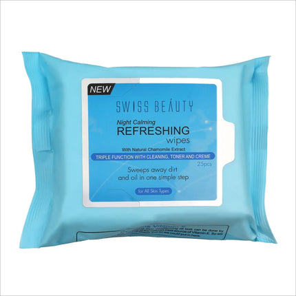SWISS BEAUTY WET WIPES - BLUE