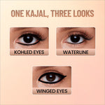Swiss Beauty You & Eye Power Black Kajal - KAJAL BLACK