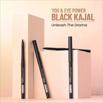 Swiss Beauty You & Eye Power Black Kajal - KAJAL BLACK