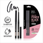 Swiss Beauty You & Eye Power Black Kajal - PACK OF 2 - KAJAL