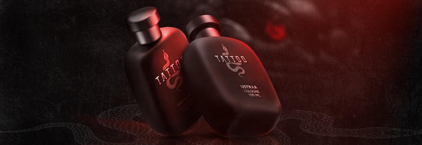 USTRAA Cologne Tattoo 100 ml Perfume for Men pack of 2