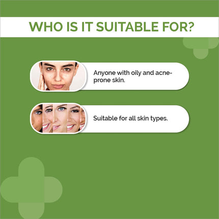 a woman's face is shown with the words who is it suitable for?