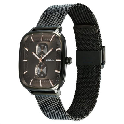 a close up of a watch on a white background