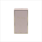 Front view of the Trulove EDP box, featuring the brand name and product details in gold text on a soft pink background.