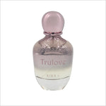 Trulove EDP 100ml bottle by BIRRA, featuring a stylish, elegant design with a round light pink cap and a smooth gradient from clear to light pink in the bottle.