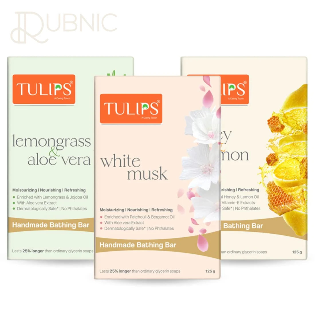 TULIPS Moisturizing Nourishing Refreshing Handmade Soap