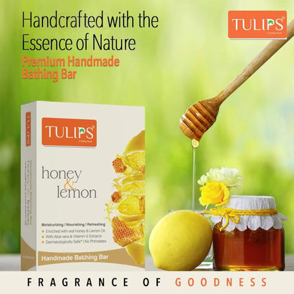 TULIPS MOISTURIZING NOURISHING REFRESHING Handmade soap