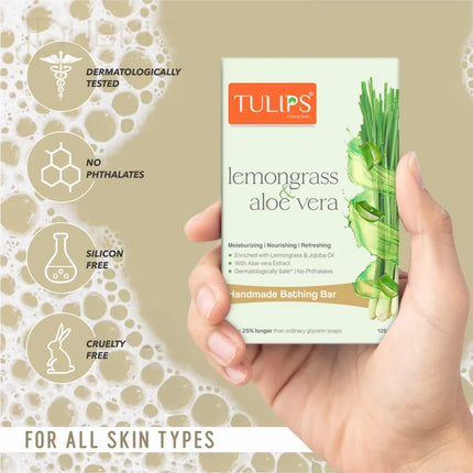 TULIPS Moisturizing Nourishing Refreshing Handmade Soap