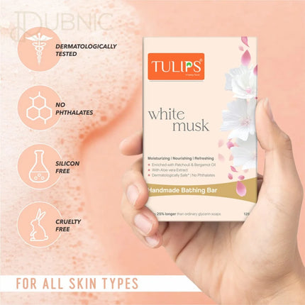 TULIPS Moisturizing Nourishing Refreshing Handmade Soap
