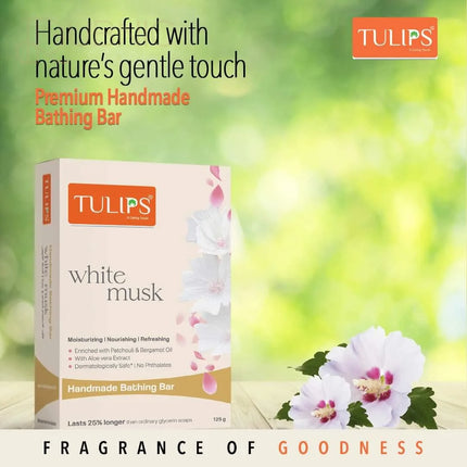 TULIPS Moisturizing Nourishing Refreshing Handmade Soap