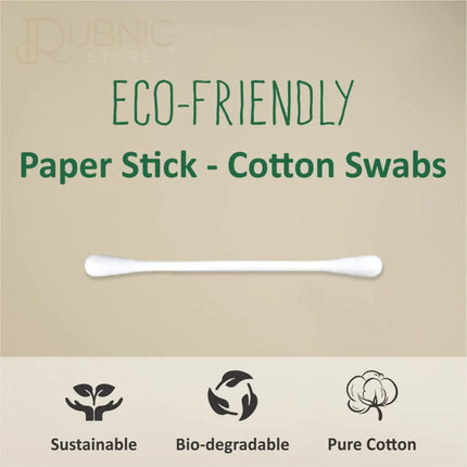 Tulips Premium Paper Stick Cotton Ear Buds 100 Sticks/ 200