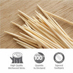 Tulips Wooden Toothpicks 250 Sticks PACK OF 6 - TOOTHPICK