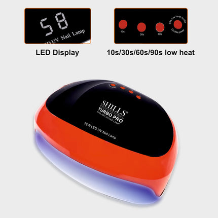 Turbo Pro UV/LED NAIL LAMP 72W - Image 4