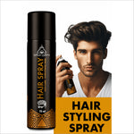 Urban Garbu High Volume Hair Spray Level 5 – Mega Hold, No Crunch packaging featuring a stylish design for salon-level volume and frizz control.