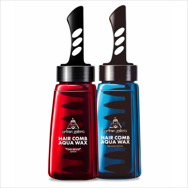 Urbangabru Hair Comb Aqua Wax - The Devil Edition - 260 ML