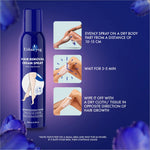 UrbanYog Hair Removal Cream Spray for Women 200ml packaging, emphasizing comfortable hair removal for women with nourishing ingredients.