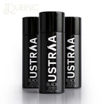 USTRAA BLACK Deodorant Body Spray 150 ml Pack of 3 - BODY