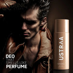 USTRAA KHAKI Deodorant Body Spray 150 ml Pack of 3 - BODY