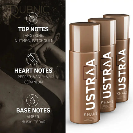 USTRAA Khaki & OG Deodorants Body Spray COMBO - BODY SPRAY