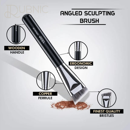 Vega Professional Angled Sculpting Brush VPPMB-09 - Makeup