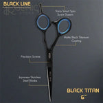 Vega Professional Black Titan 6 Black line Hairdressing