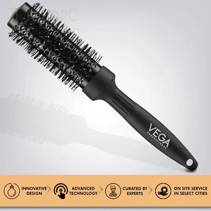Vega Professional Carbon Dry Round Brush 32mm (VPMHB-12) -