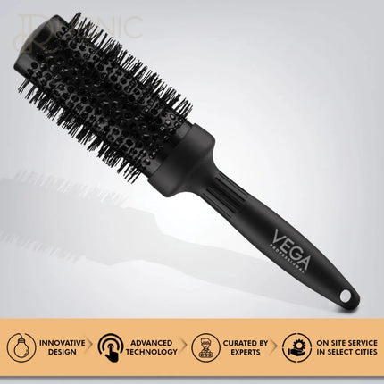 Vega Professional Carbon Dry Round Brush 43mm (VPMHB-13) -