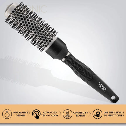 Vega Professional Ceramix Shine Blow Dry Round Brush 32mm