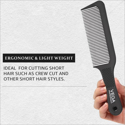 VEGA PROFESSIONAL CLIPPER COMB - BLACK - VPPCC-02 - Comb
