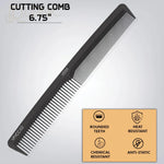 Vega Professional Cutting Comb 6.75 VPVCC-02 PACK OF 2 -