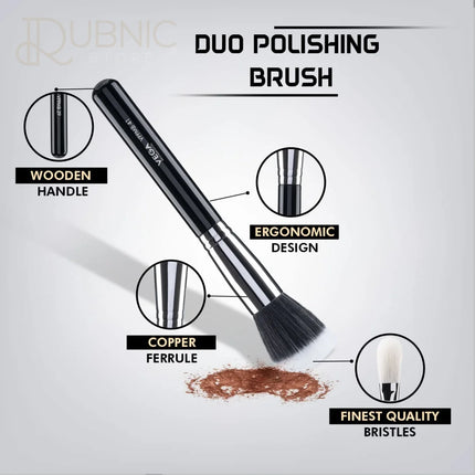 Vega Professional Duo Polishing Brush VPPMB-41 - Makeup