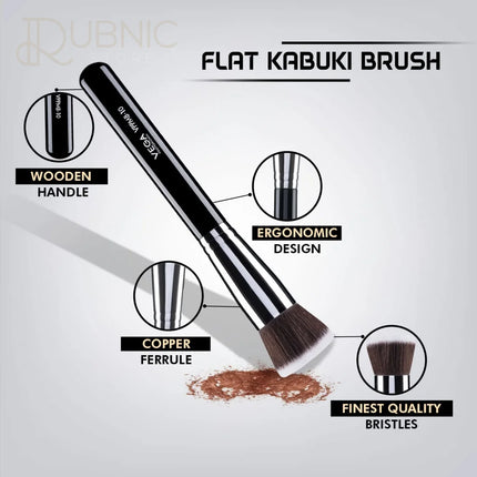 Vega Professional Flat Kabuki Brush VPPMB-10 - Makeup