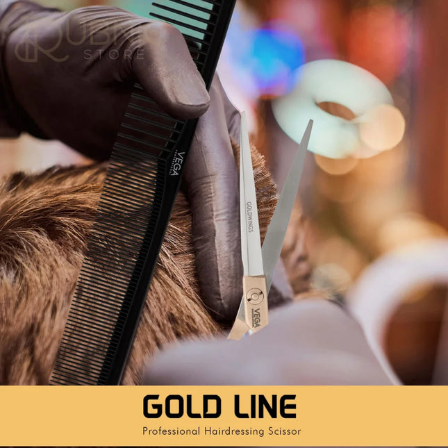 Vega Professional Goldwings 6 Gold Line Hairdressing