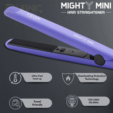 VEGA Professional Hair Straightener (VPVHS-11) Blue - Hair