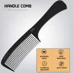 Vega Professional Handle Comb VPVCC-10) PACK OF 2 - Comb