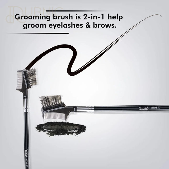 Vega Professional Lash/Brow Grooming Brush VPPMB-17 - Makeup
