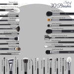 Vega Professional Makeup Brush Set of 30 (VPPMB-45) - Makeup