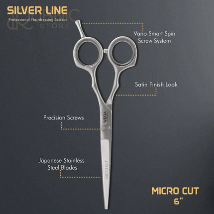 Vega Professional Micro Cut 6 Silver line Hairdressing