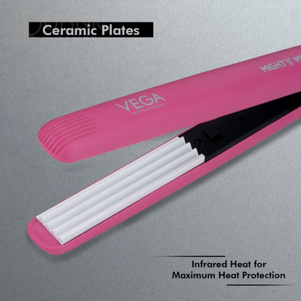 VEGA Professional Mighty Mini Hair Crimper (VPVMS-09) Pink -