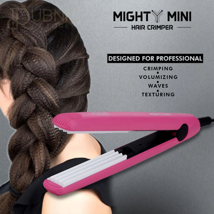VEGA Professional Mighty Mini Hair Crimper (VPVMS-09) Pink -
