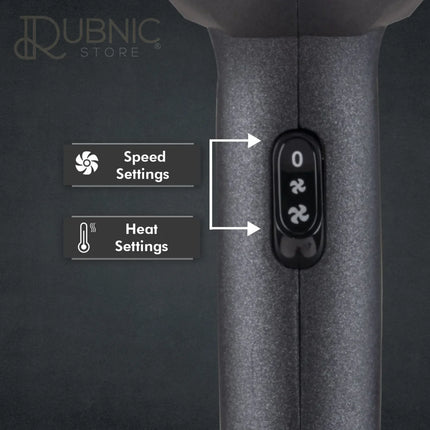 VEGA Professional Mighty Mini Hair Dryer Black (VPVHD-05) -